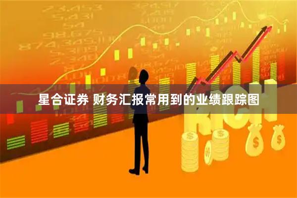 星合证券 财务汇报常用到的业绩跟踪图
